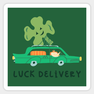 Luck Delivery Sticker